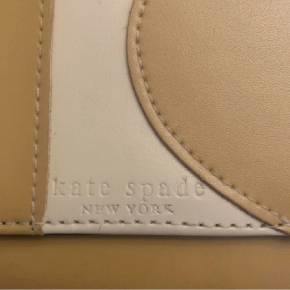 Kate Spade Beige and Tan Wallet